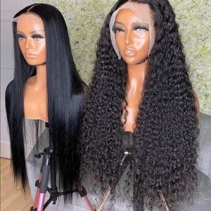 TWO 24” inches Human hair wigs